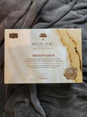 🔥SALE🔥Below Zero Frozen Gold Firming Peel-Off Mask